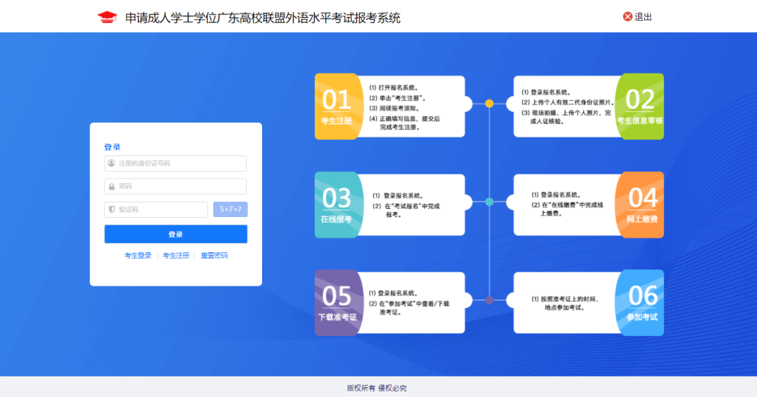 2022年广东高校联盟学位外语报考流程！(图3)