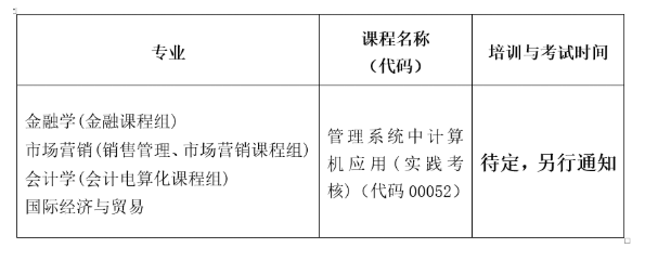 [深大]推迟进行2022下半年自考《管理系统中计算机应用》实践考核培训与考试通知！(图1)