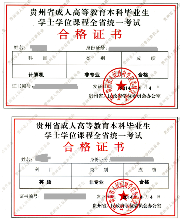 广东自考本科学士学位证书样本(图2)